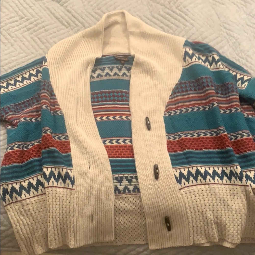 Western style cardigan